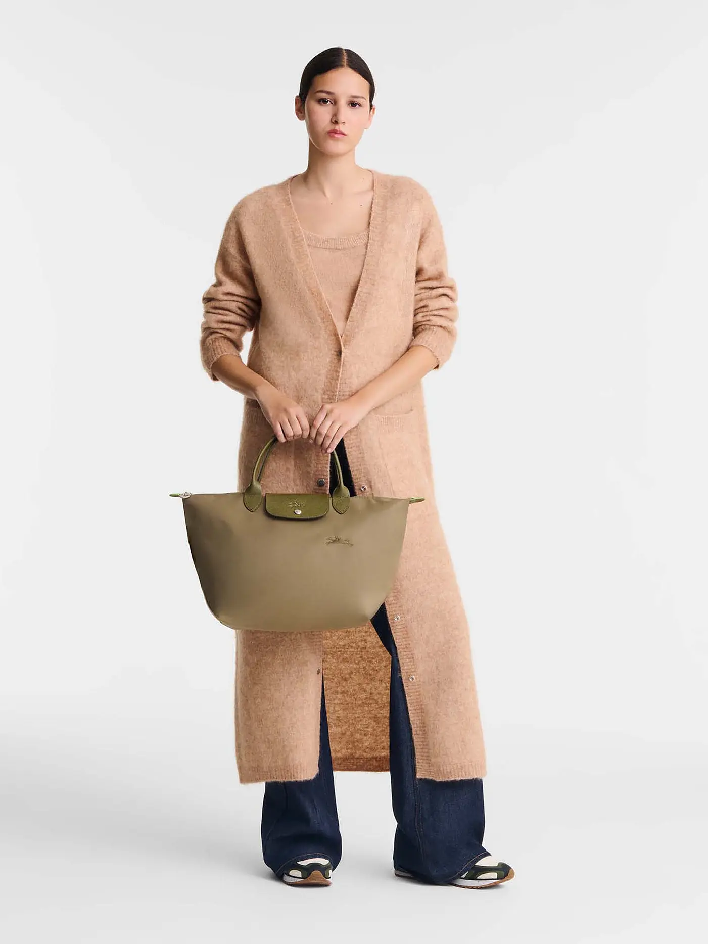 LONGCHAMP | Le Pliage Green Handtasche Medium, Artichaut | 